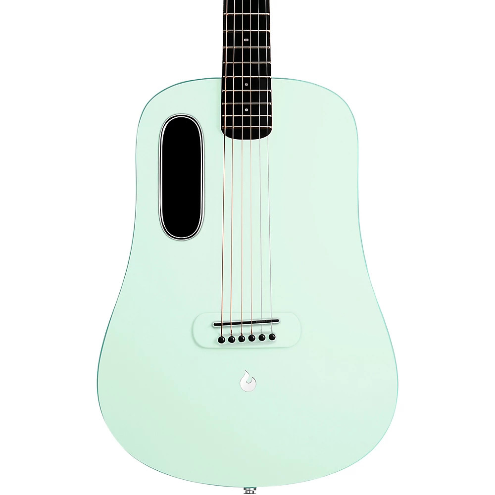 LAVA MUSIC Blue Lava Touch Acoustic-Electric Guitar WAirflow Bag Aqua Mnt Green 91490₽