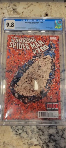 The Amazing Spider-Man #700 CGC 9.8 Marvel Comics 1st Print