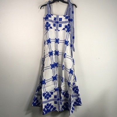 Aston Studio Mediterranean Pippa Dress, Women's Size 6 US - Blue/Foam White | eBay Aston Studio Mediterranean Pippa Dress, Women's Size 6 US - Blue/Foam White | eBay
