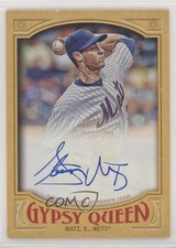 2016 Topps Gypsy Queen Auto Gold 28/50 Steven Matz #GQA-SM Auto 0b2