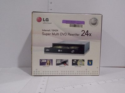 LG GH24 Super Multi DVD Rewriter 24x Internal SATA Drive Lightscribe - Parts