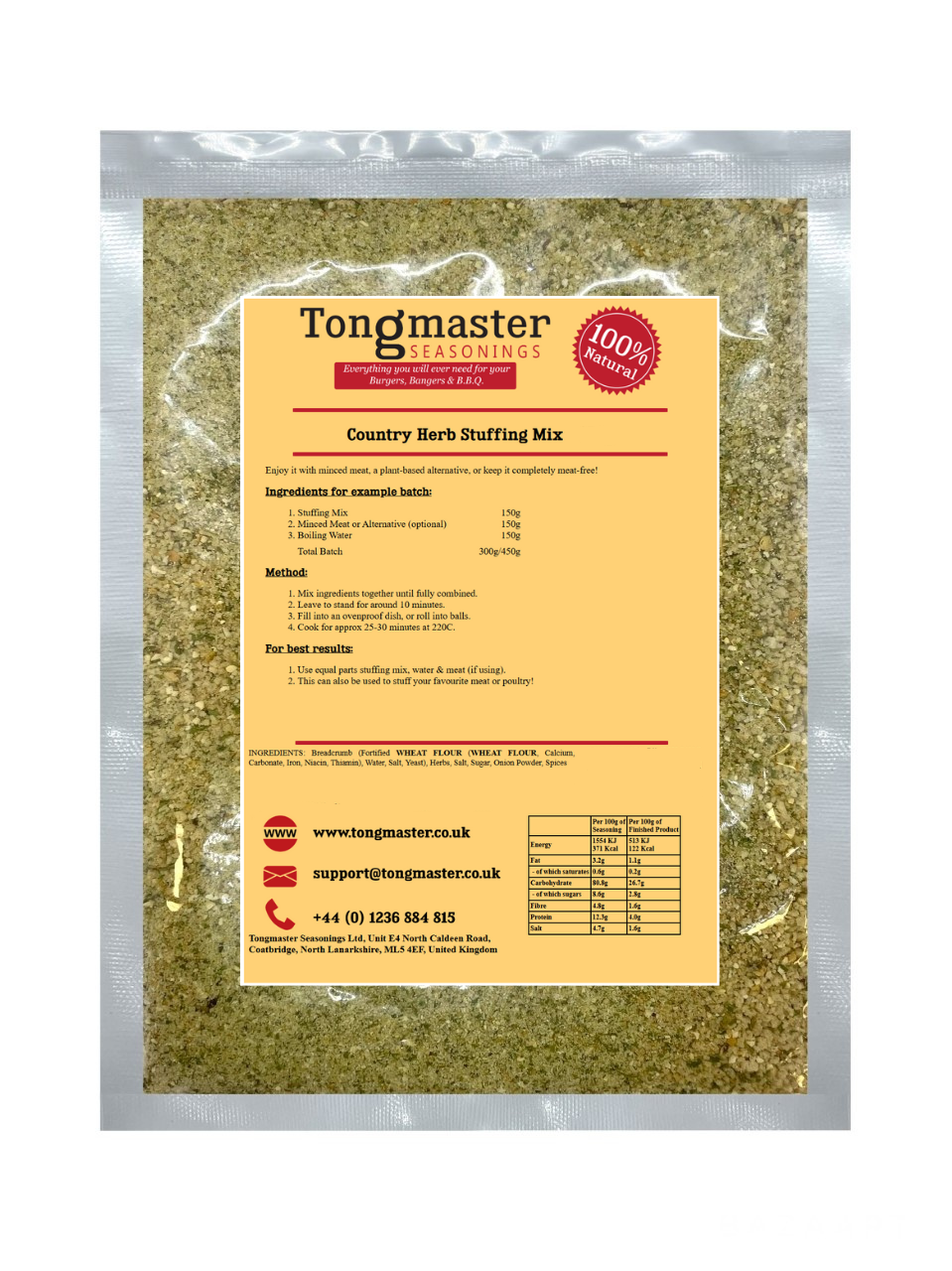 Country Herb Stuffing Mix - 150g