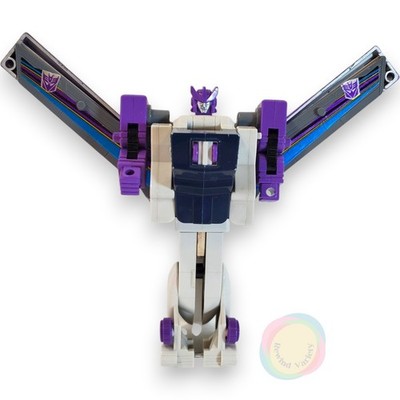 Vintage 1986 Transformers G1 Octane Figure Decepticon Triple Changer Hasbro