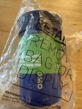 Sealed. Owala Kids 15oz Spill Resistant Cup Blue with Straw BPA Free.