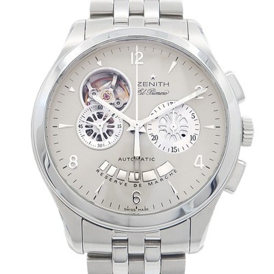 ZENITH Class Open El Primero 03.0510.4021 Chronograph 50m Grau Herren Automatik