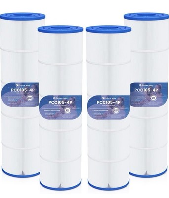 Future Way CCP420 Pool Filter Cartridge for Pentair Clean & Clear Plus 420 4PK