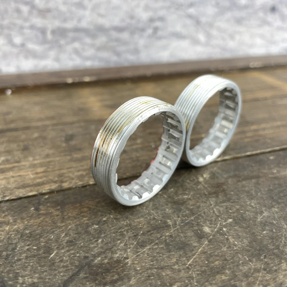 Phil Wood SWISS Bottom Braket Mounting Rings 35x1.0 Aluminum Vintage NOS New - Image 3 of 4