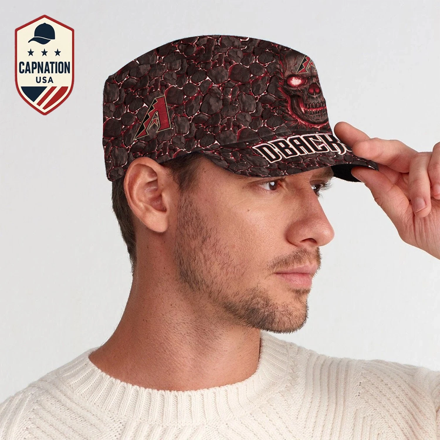 Texas-Rangers Military Cap