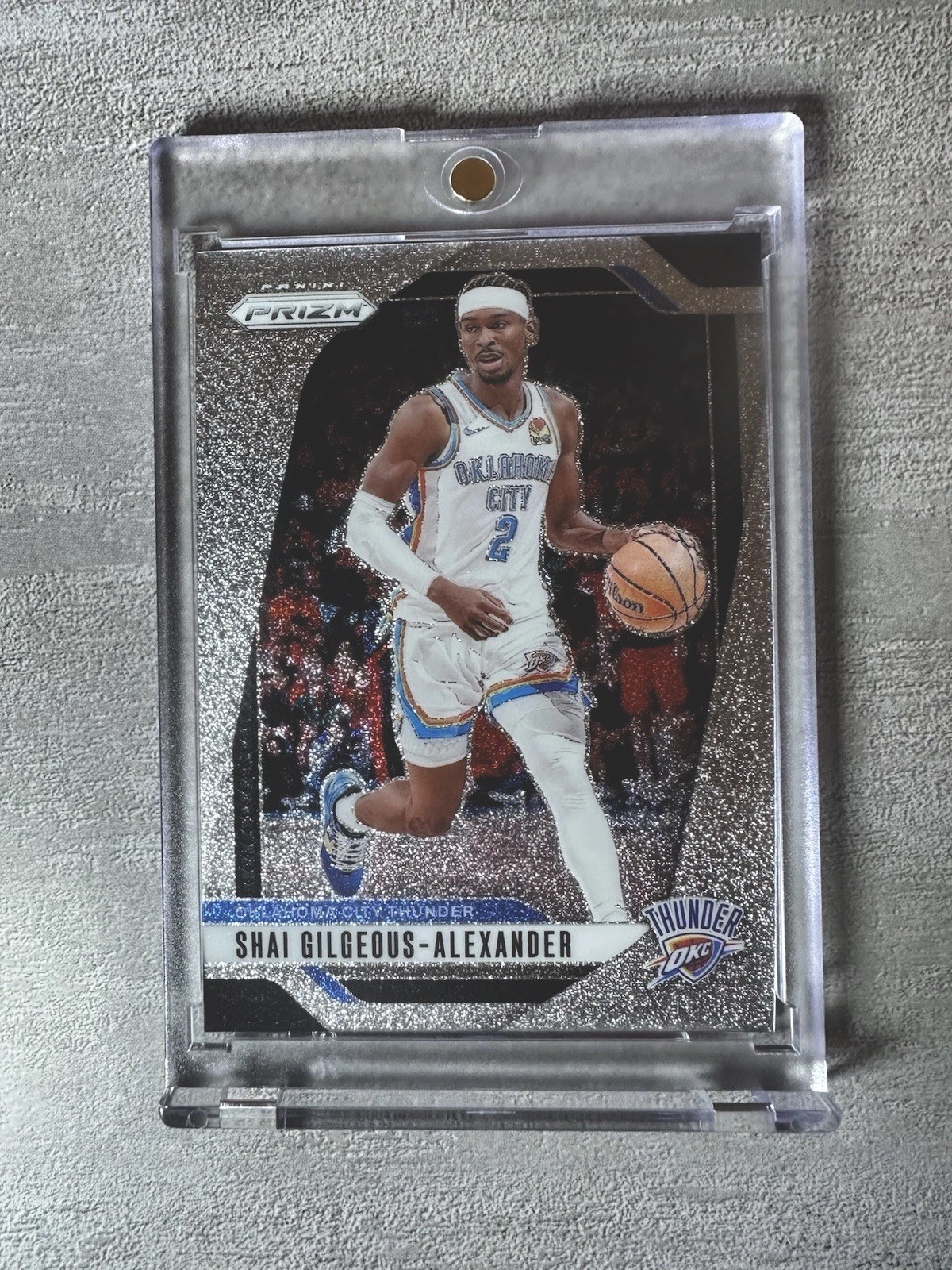 Shai Gilgeous-Alexander 2024-25 Panini Prizm #113 Glitter SSP