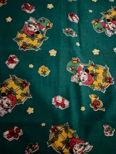 VTG  Disney Mickey Mouse Christmas Elf in Hot Air Balloon & Gifts Peter Pan BTFQ