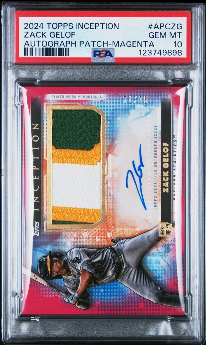 2024 Topps Inception - Zack Gelof #APC-ZG for sale | eBay