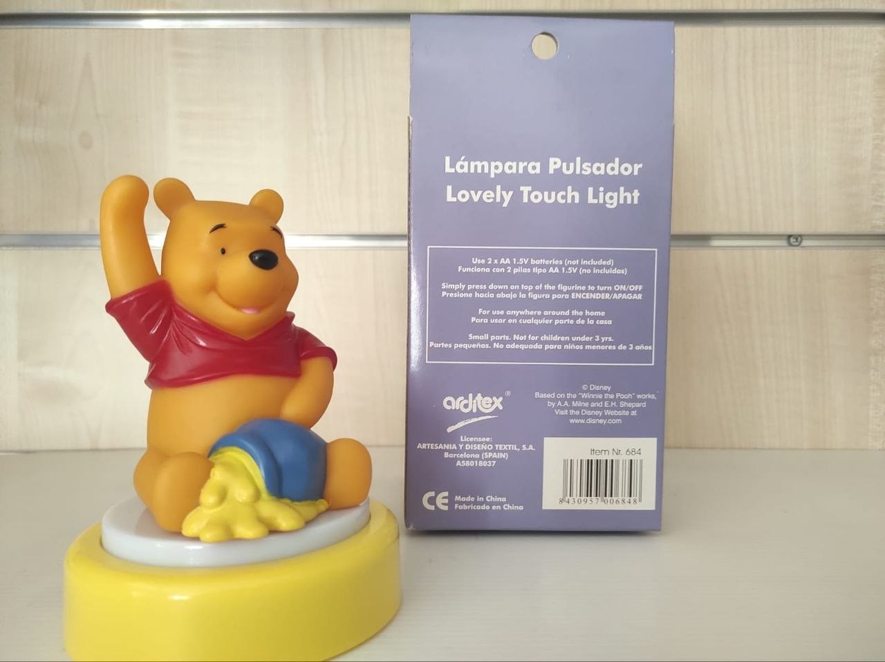 Lampada da Notte Winnie the Pooh 14 cm — foto 2