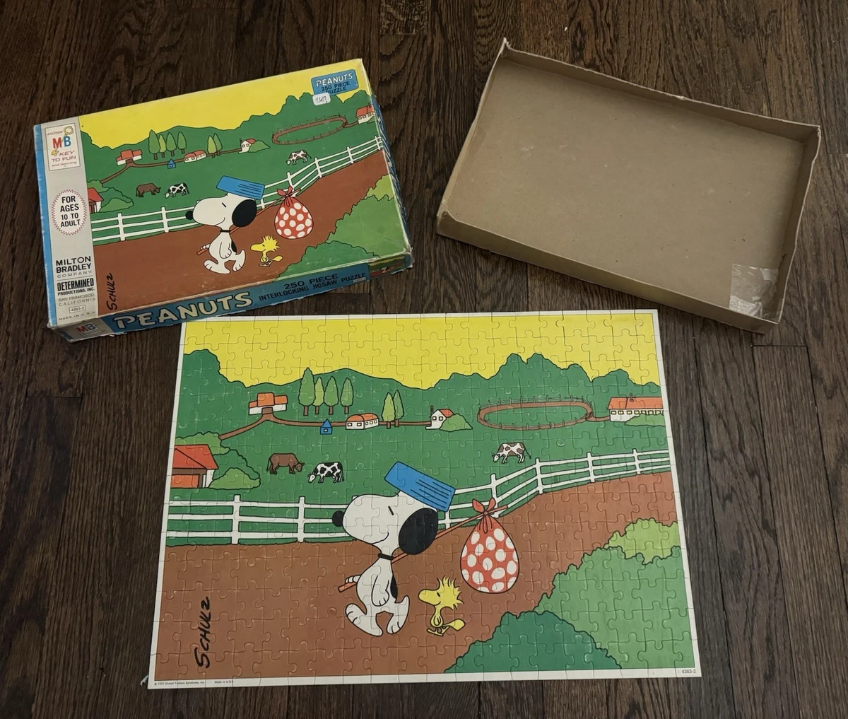 Milton Bradley Peanuts Gang 250 - 499 Pieces Puzzles for sale | eBay