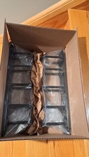 Administrador de cables horizontal Siemon WM-145-5 2U para organización de red de rack de 19 pulgadas