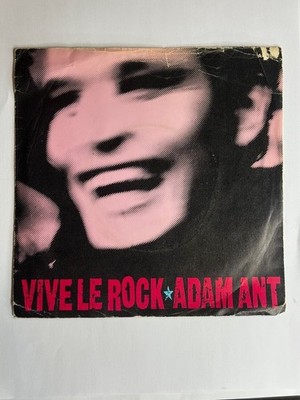 Adam Ant Vive Le Rock 7'' Vinyl Record CBS 1985