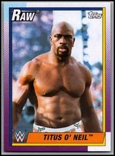2021 Topps Heritage WWE #45 Titus O'Neil RAW