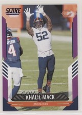 2021 Score Purple Khalil Mack #127 0q5