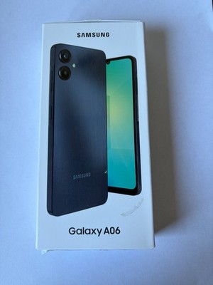 Samsung Galaxy A06 64 GB  DUAL SIM Schwarz *Wie Neu - geöffnete Verpackung*