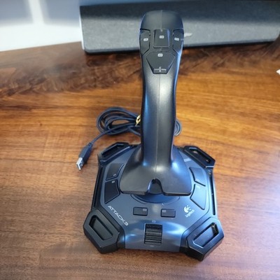 Logitech Attack 3 Black Flight Joystick For PC and Mac Tested - F1