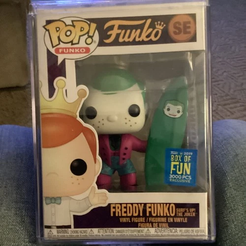 Funko Pop! Vinyl Freddy Funko Surf's Up! The Joker Box of Fun Exclusive Figure