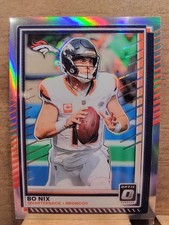 2025 Donruss Optic #31 Bo Nix Holo - Denver Broncos