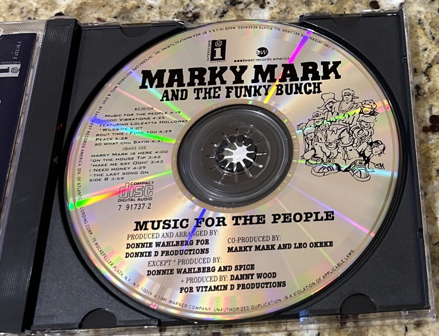Marly Mark and the Funky Bunch : Music for the People CD