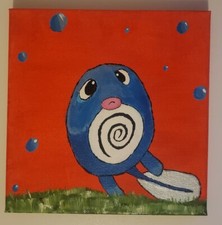 Pokemon Art Painting  One of a Kind  Hand Painted  Acrylic Canvas Artwork