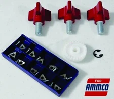 Ammco 4000 Brake Lathe Repair Kit (3) Replacement Knobs Shear Gear & Bits New 