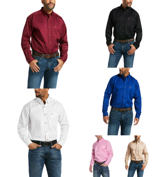 ARMANI | Camicia Tinta Unita Manica Lunga Blu Notte Uomo | WSCVTT-WS27C - Foto 10