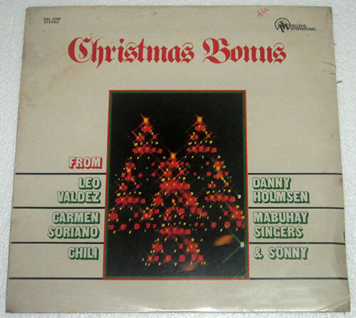 Philippines CHRISTMAS BONUS Mabuhay Singers, Leo Valdez OPM SEALED LP Record - Afbeelding 1 van 3