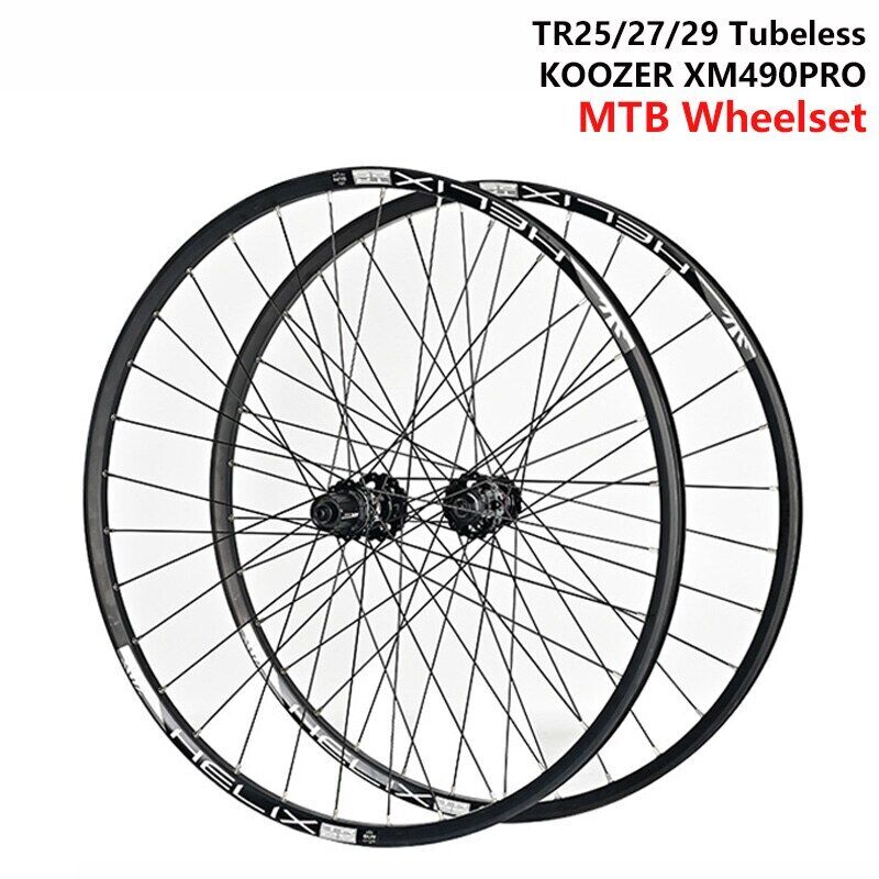 Mountain Bike Wheelset QR Thru Axle Boost MTB Wheel TR25 Mountain Bike Wheelset QR Thru Axle Boost MTB Wheel TR25
