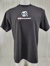 Drip Skull Shaka Wear Heavyweight Short Sleeve T-Shirt Large Black