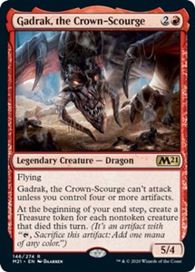 Gadrak, the Crown-Scourge - Foil x1 - Magic Core Set 2021 - NM-Mint, English - M