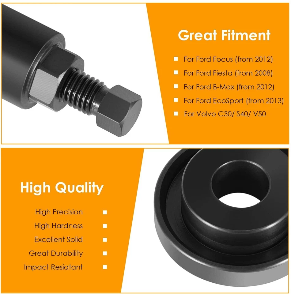 Herramienta de instalación removedor de sello de doble embrague para Ford Fiesta, Focus DPS6 6DCT250, Volvo Foto 4 de 4