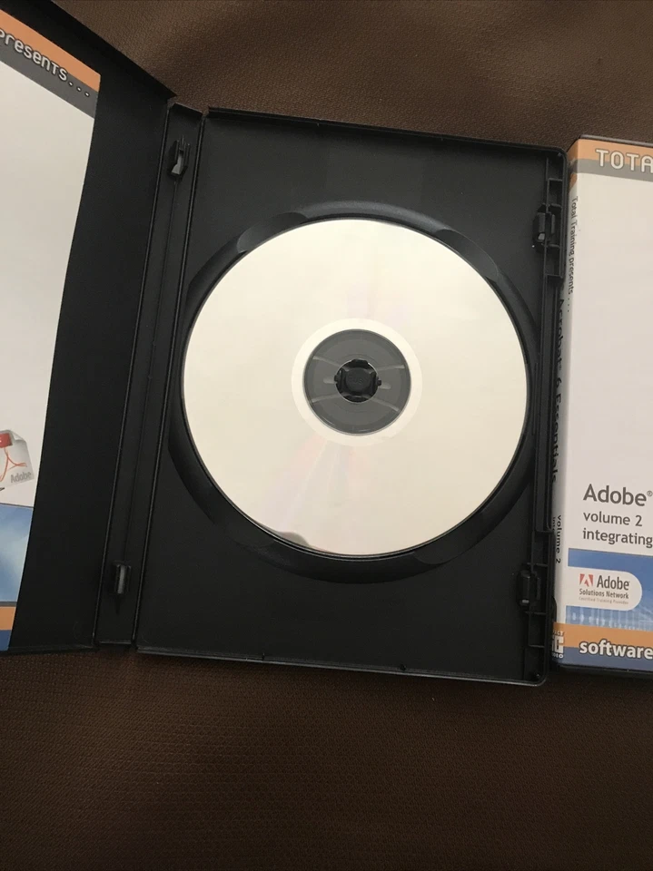 Adobe Acrobat 6 Essentials Volume 1-3 CD Total Training 2003 W/ Ted Padova RARE! - Image 3 of 4