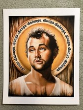 Caddyshack Bill Murray Chevy Chase Movie Art Print Poster Mondo N.C. Winters