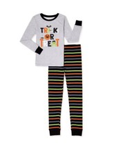 Celebrate Halloween Boys Trick Or Treat Pajamas Size 5 Snug Fit Cotton NWT