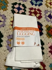 White Legging Womens Large XL Warners Smoothing