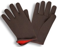 Gf Gloves 4414-144 Jersey Gloves With Red Fleece Lined Winter Gloves, Large, Bro on sale Gf Gloves 4414-144 Jersey Gloves With Red Fleece Lined Winter Gloves, Large, Bro on sale