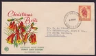 AUSTRALIA PRE DECIMAL 1960 1/6 CHRISTMAS BELLS FDC COVER PAYNEHAM SA (RC24)