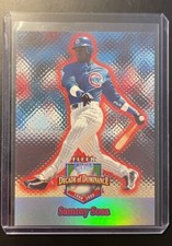 Sammy Sosa 2001 Fleer Ultra Baseball Decade of Dominance #3 NrMt