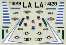 Experts Choice Decal 1/72 F-15 Eagle 555th TFTS Luke AFB - 48th FIS Langley AFB