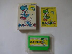 Yoshi No Tamago Egg & Yossy No Cookie Set Nintendo Famicom NES w/Box From Japan