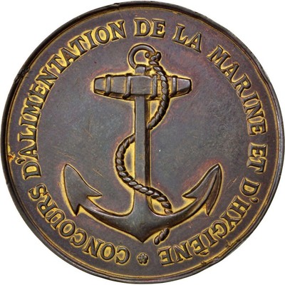 #63818 FRANCE, Shipping, French Third Republic, Medal ...