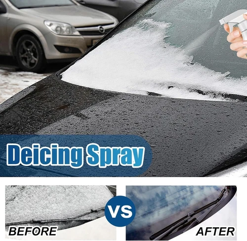1-3X Car Deicing Agent Kit Windshield Ice Remover Spray Defroster Melting Deicer - Picture 9 of 15