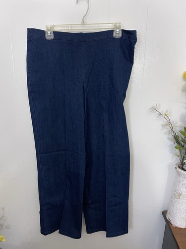 Alfred Dunner 14p Blue Denim Jeans Classic Fit NWT $48