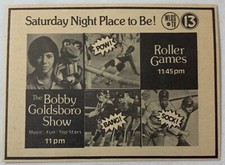 1973 WLOS TV ad ~ BOBBY GOLDSBORO, ROLLER GAMES Roller Derby