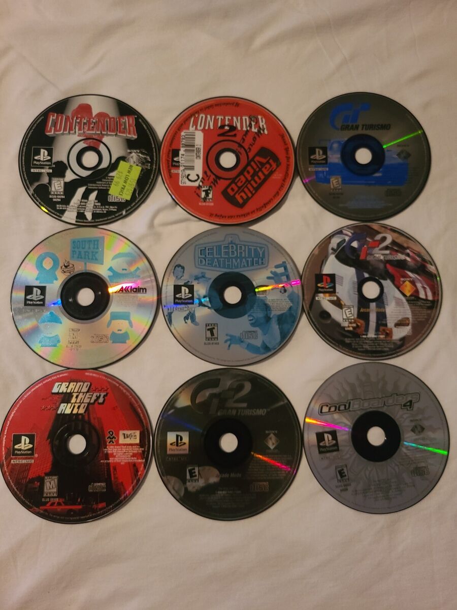 Sony Playstation 1 PS1 Video Games Disc Only Pick Your Favorite Work  Perfect