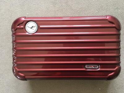 Rimowa  Amenity Kit First Class - - Lufthansa - unbenützt - leer - weinrot - rar