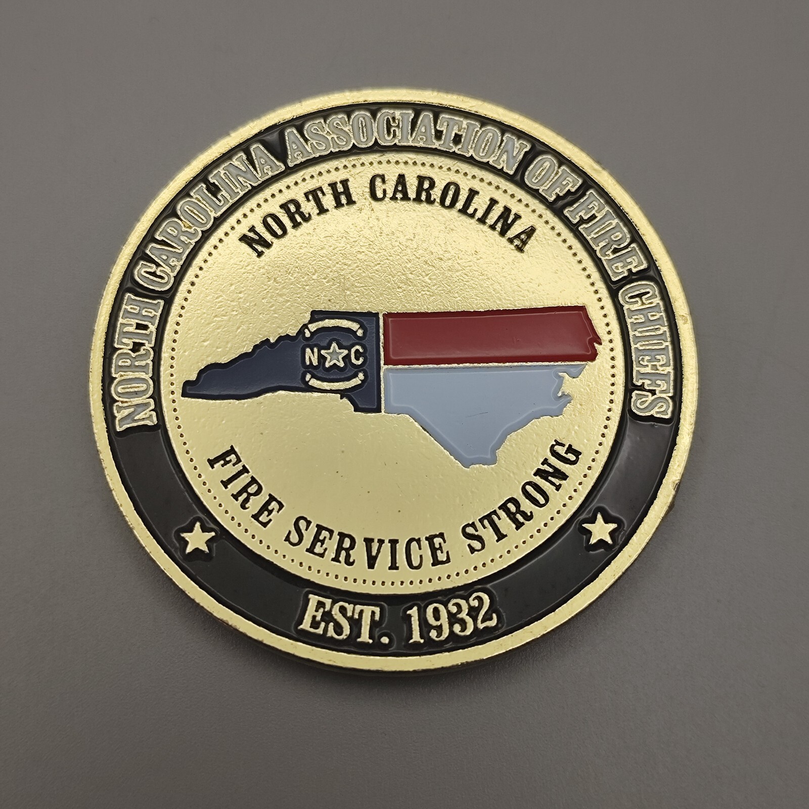 North Carolina Association of Fire Chiefs Token